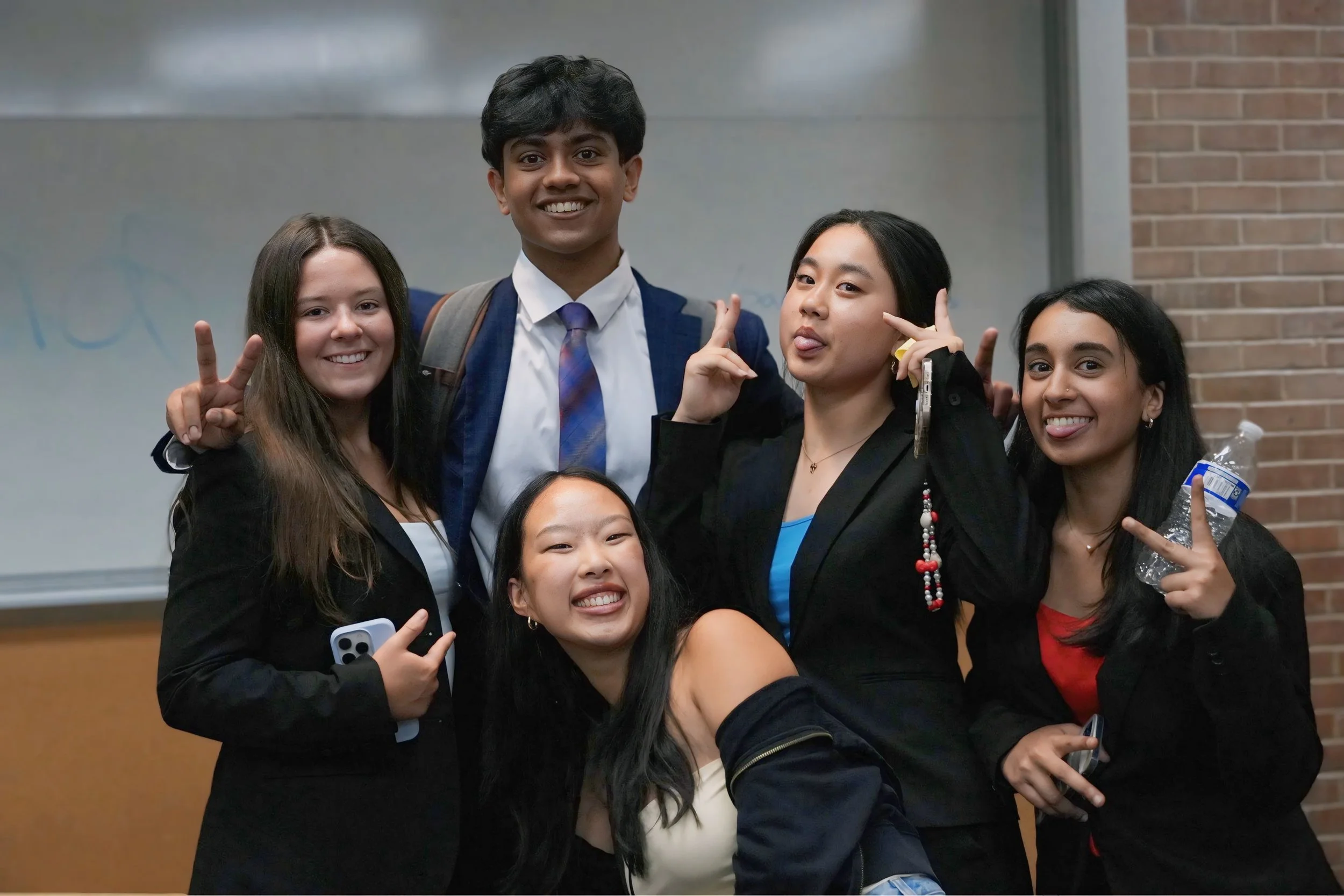 Stockton Camps students in professional attire